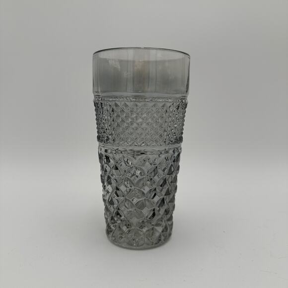 Vintage Wexford Smoke Iced Tea Glass by Anchor Hocking 6.25" 14 oz - Picture 1 of 6